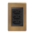Conjunto 3 Tomadas 20A - Refinatto - Ouro Velho com Preto COVP010