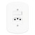Conjunto 1 Interruptor Paralelo + 1 Tomada 10A - Fame Blanc - 1361 - comprar online