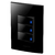 Conjunto 3 Interruptores LED - Inova Black Piano - BLP33