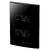 Conjunto 1 Tomada 10A + Tomada 20A - Inova Black Piano - BLP34