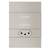 Conjunto 1 Simples + 1 Paralelo + 1 Tomada 10A - Bticino Living Now Sand - LNS19 - comprar online