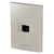 Conjunto 1 Tomada Telefone RJ11 - Inova Titanium - ATT24