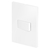 Conjunto 1 Interruptor Paralelo - Blux Recta - Branco - BRBF003