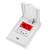 Conjunto 1 Tomada 10A + 1 Tomada 20A Vermelha - Blux L' Acqua Branco - LACB011