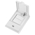 Conjunto 2 Interruptores Simples - Blux L' Acqua Branco - LACB005