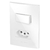 Conjunto 1 Interruptor Simples + 1 Tomada 20A - Alumbra Inova Pro - ABB12 - comprar online