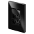 Conjunto 1 Simples + 2 Tomadas 10A - Infiniti - Preto Ebony MIP038