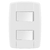 Conjunto 1 Interruptor Simples + 1 Paralelo - Ilumi Lev - ILL27 - comprar online
