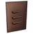 Conjunto 1 Simples + 2 Paralelos - JNX Legacy R - Aço Corten LAC16R