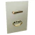 Conjunto 1 Paralelo + 1 Tomada 20A - JNX Legacy R - Champanhe e Dourado LCPD26R