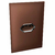 Conjunto 1 Tomada 20A - JNX Legacy - Aço Corten e Cromado LACC04