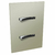 Conjunto 2 Interruptores Paralelos - JNX Legacy C - Champanhe e Cromado LCPC11C