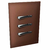 Conjunto 2 Simples + 1 Paralelo - JNX Legacy C - Aço Corten e Cromado LACC15C