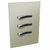 Conjunto 1 Simples + 2 Paralelos - JNX Legacy C - Champanhe e Cromado LCPC16C