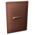 Conjunto 1 Interruptor Intermediário - JNX Legacy R - Aço Corten e Ouro Rosé LCOR05R