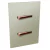 Conjunto 2 Interruptores Paralelos - JNX Legacy R - Champanhe e Ouro Rosé LCPOR11R