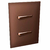 Conjunto 1 Simples + 1 Paralelo - JNX Legacy R - Aço Corten e Ouro Rosé LCOR12R