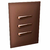 Conjunto 1 Simples + 2 Paralelos - JNX Legacy R - Aço Corten e Ouro Rosé LCOR16R
