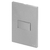 Conjunto 1 Interruptor Simples - Blux Recta - Prata Fosco - BRPS001