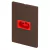 Conjunto 1 Tomada 20A Vermelha - Blux Recta - Chocolate - BRCS050 - comprar online