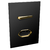 Conjunto 1 Paralelo + 1 Tomada 10A - JNX Legacy R - Preto Fosco e Dourado LPFD25R