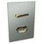 Conjunto 1 Paralelo + 1 Tomada 20A - JNX Legacy R - Platina e Dourado LPLD26R