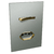 Conjunto 1 Paralelo + 1 Tomada 10A - JNX Legacy C - Platina e Dourado LPLD25C