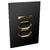 Conjunto 1 Paralelo + 2 Tomadas 10A - JNX Legacy C - Preto Fosco e Dourado LPFD35C