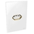 Conjunto 1 Tomada 20A - JNX Legacy - Branco e Dourado LBD04