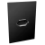 Conjunto 1 Tomada 10A - JNX Legacy - Preto Fosco e Cromado LPFC02