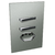 Conjunto 2 Paralelos + 1 Tomada 20A - JNX Legacy R - Platina e Cromado LPLC30R