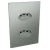 Conjunto 2 Tomadas 20A - JNX Legacy - Platina LPL50