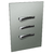 Conjunto 1 Simples + 2 Paralelos - JNX Legacy C - Platina e Cromado LPLC16C