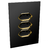 Conjunto 3 Tomadas 10A - JNX Legacy - Preto Fosco e Dourado LPFD59