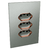 Conjunto 3 Tomadas 20A - JNX Legacy - Platina e Ouro Rosé LPLOR60