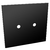 Placa 2 Furos 4x4 - JNX Legacy - Preto Fosco P4402PF