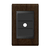 Placa 1 Saída de Fio + Suporte 4X2 - Refinatto - Tabaco com Preto CTAP039 - comprar online