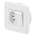 Conjunto 1 Interruptor Paralelo + 1 Tomada 10A - Ilumi Slim Móveis - ISM018