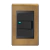 Conjunto 1 Interruptor LED - Refinatto - Ouro Velho com Preto COVP044