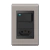 Conjunto 1 Interruptor LED + 1 Tomada 10A - Refinatto - Argila Acetinado / Preto