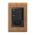 Conjunto 2 Interruptores LED + 1 Tomada 10A - Refinatto - Avelã com Preto CAVP049 - comprar online