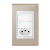 Conjunto 2 Interruptores LED + 1 Tomada 20A - Refinatto - Champanhe com Branco CCB050 - comprar online