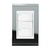 Conjunto 2 Interruptores LED - Refinatto - Titânio com Branco CTB045