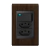 Conjunto 1 Interruptor LED + 2 Tomadas 10A - Refinatto - Tabaco com Preto CTAP051