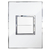 Conjunto 1 Simples + 1 Paralelo - Pial Arteor - White Mirror - PAWM023