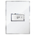Conjunto 1 Tomada TV - Pial Arteor - White Mirror - PAWM034