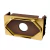 Módulo Saída de Fio - JNX Legacy - Aço Corten e Dourado T71AC-DR