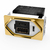 Módulo Tomada USB Tipo: A+C (3A) - JNX Legacy - Branco e Dourado T89DR