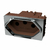 Módulo Tomada 10A - JNX Legacy - Aço Corten e Cromado T38AC-CR