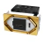 Módulo Tomada USB Tipo-C (3A) - JNX - Branco e Dourado T158BR-DR